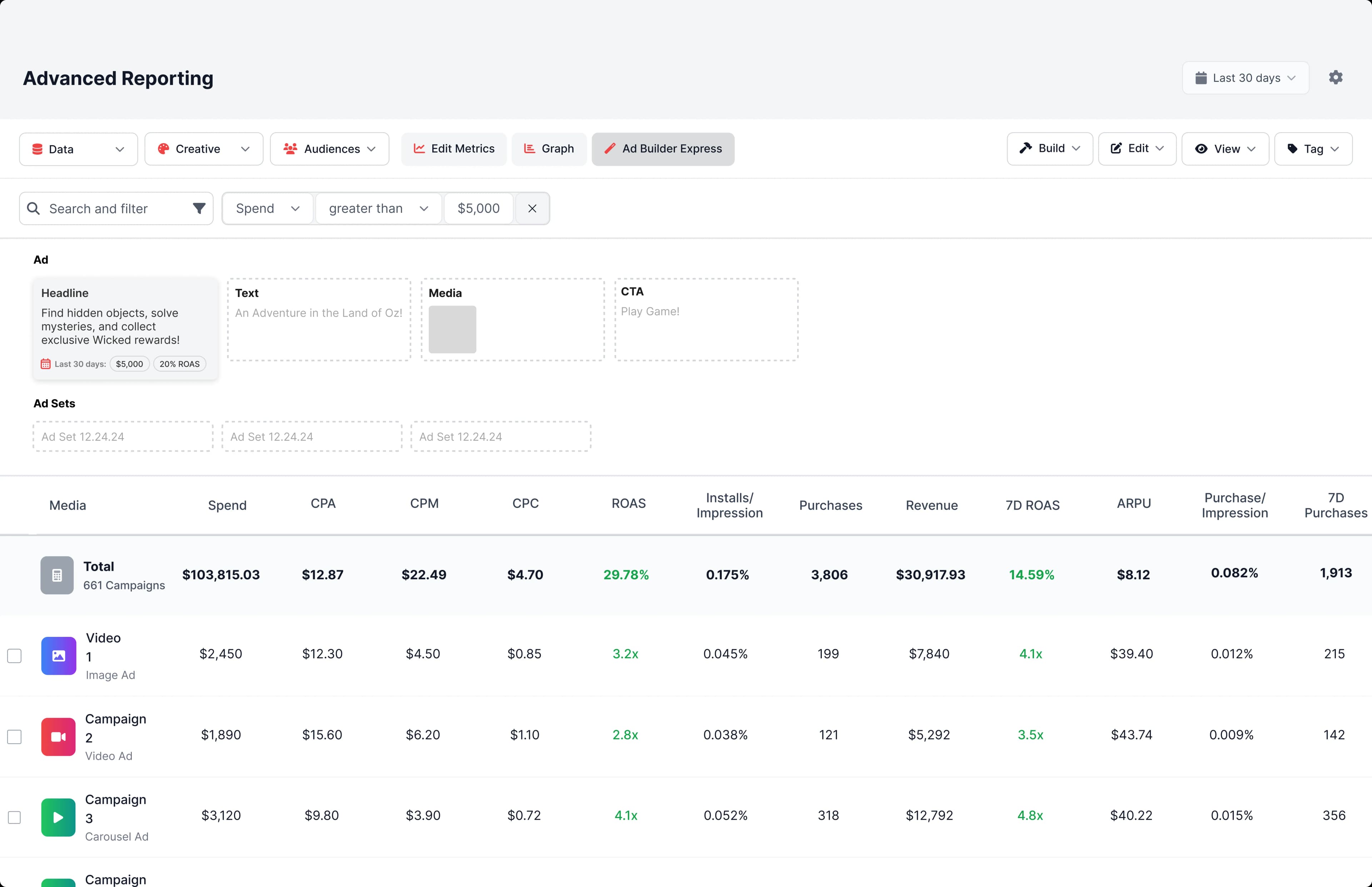 Solution showing real-time selection visibility